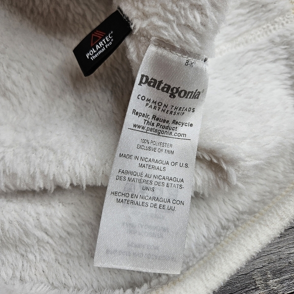 Patagonia Women's Re-Tool Snap-T Pullover medium White - Picture 6 of 8